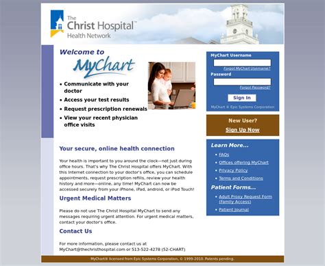 christ hospital mychart|christ hospital pay my bill.